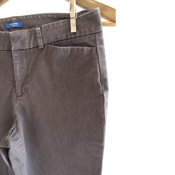 Preowned Dockers Metro Dress Pants 6 Petite (Short) - Picture 4 of 8
